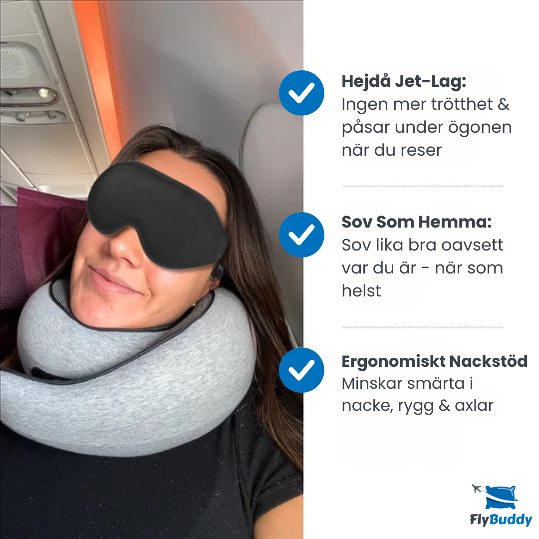 FlyBuddy™ - Njut av smärtfria flygresor